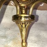Louis XVI Wall Lamp Mirror Lucien Gau