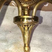 Louis XVI Wall Lamp Lucien Gau Mirror