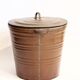 Copper trash can or trash can