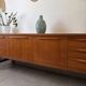 Vintage Scandinavian teak sideboard
