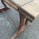 Table de bistrot fin XIX e