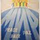 Affiche originale pour les Jeux Olympiques de Moscou 1980, contrecollée, 100 cm x 70 cm