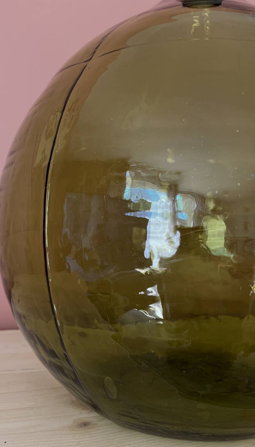 Olive green demijohn 30L
