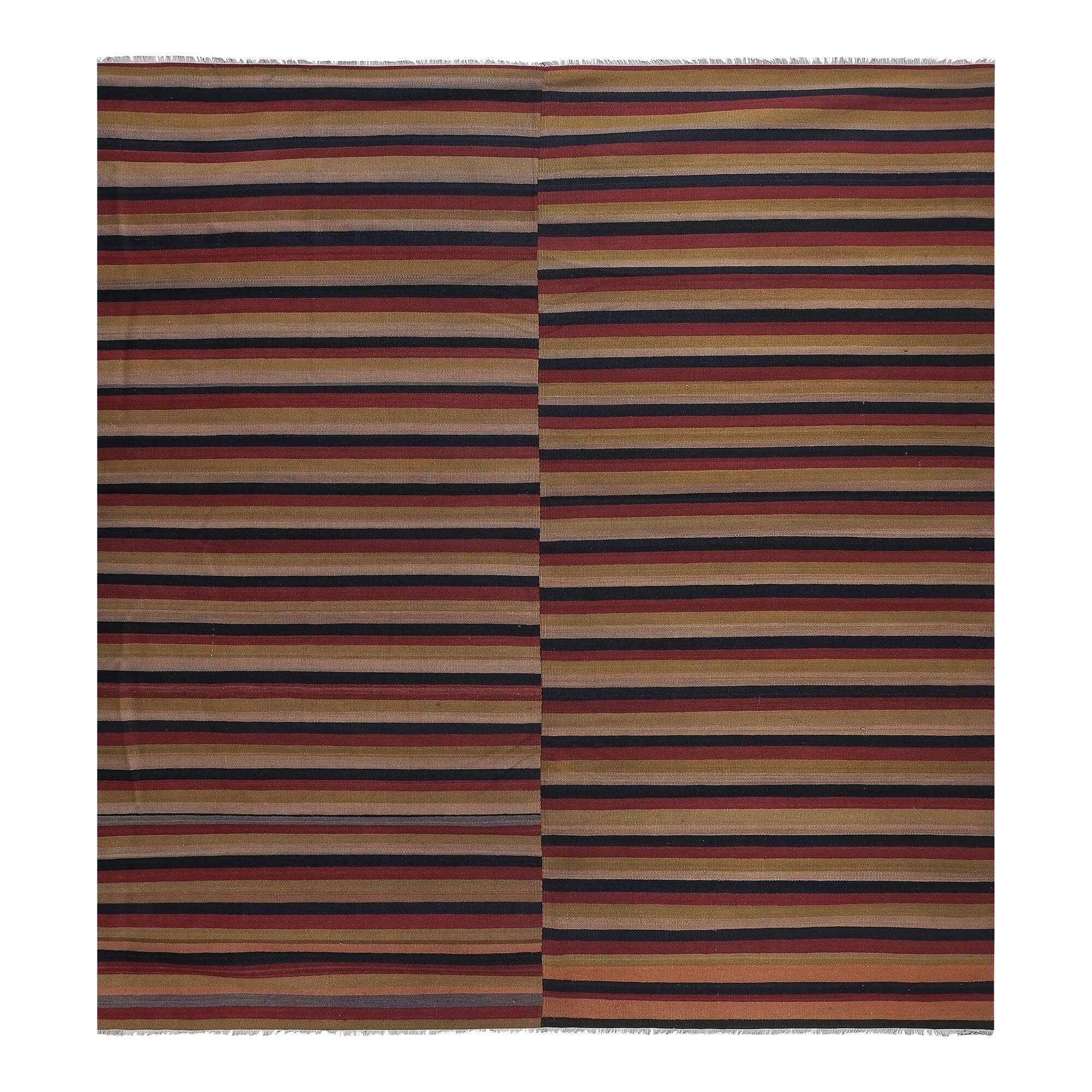 Tapis Kilim turc vintage tissé main