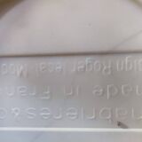 Vintage "lipstick" mirror by Roger Lecal 1970s, very good condition.