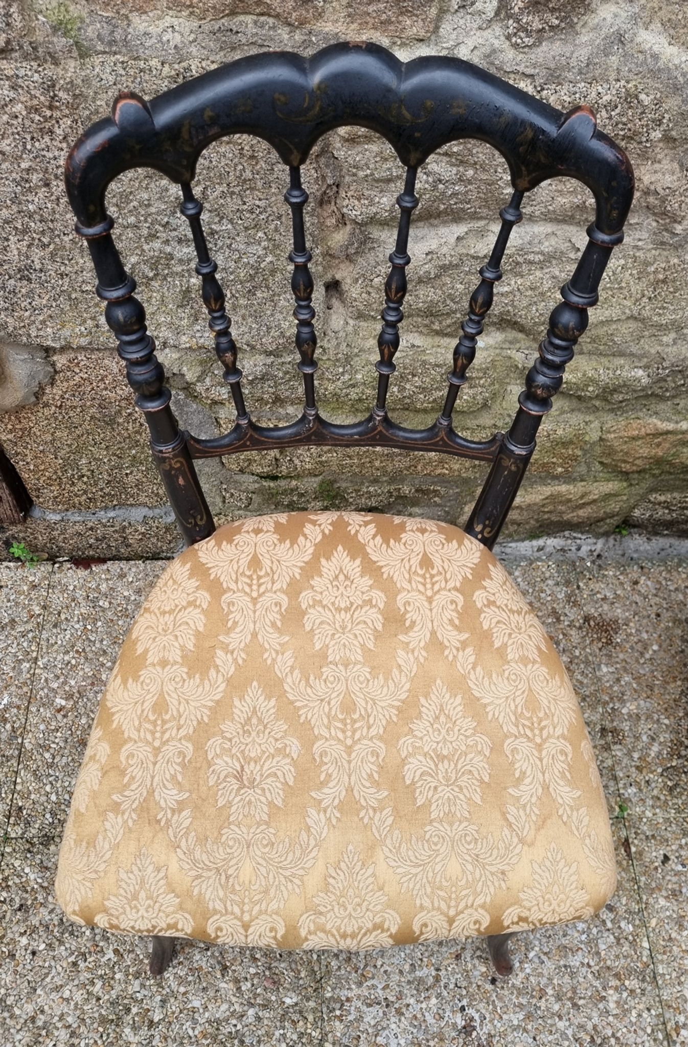 Chaise d'appoint Napoleon III, de musicien, XIXème s.