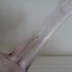 Acid-etched glass paste gourd vase signed bendor