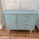 Vintage sideboard revisited in Almond Sarah Lavoine collection (Resources)