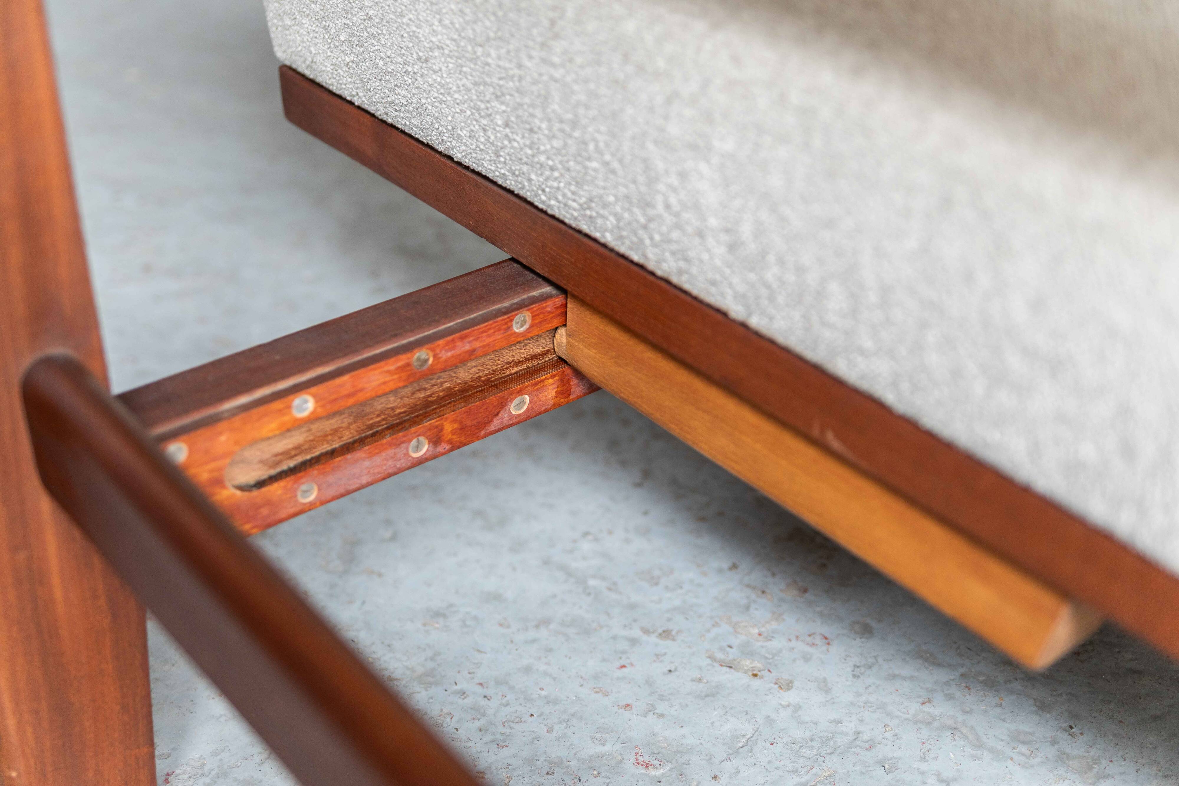 Daybed/ 3-seater sofa by Hans Bellmann for Wilkhahn, Germany, 1960's