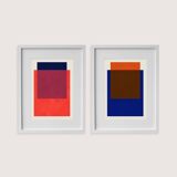 2 Framed Paintings
