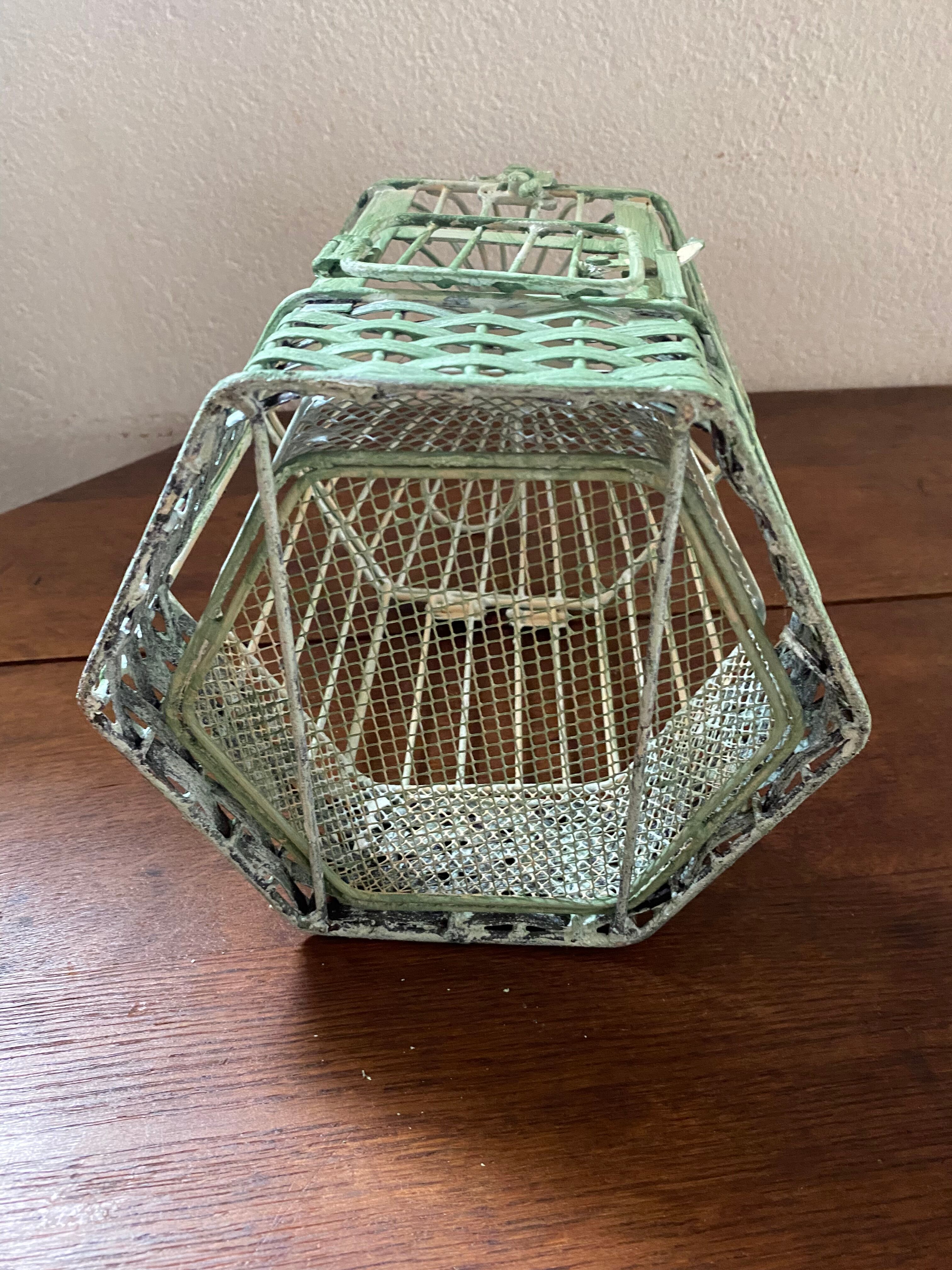 Decorative iron cage