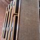 Vintage woven rattan chest of drawers — 6 drawers