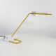Lampe de bureau jaune de Candle, 1980