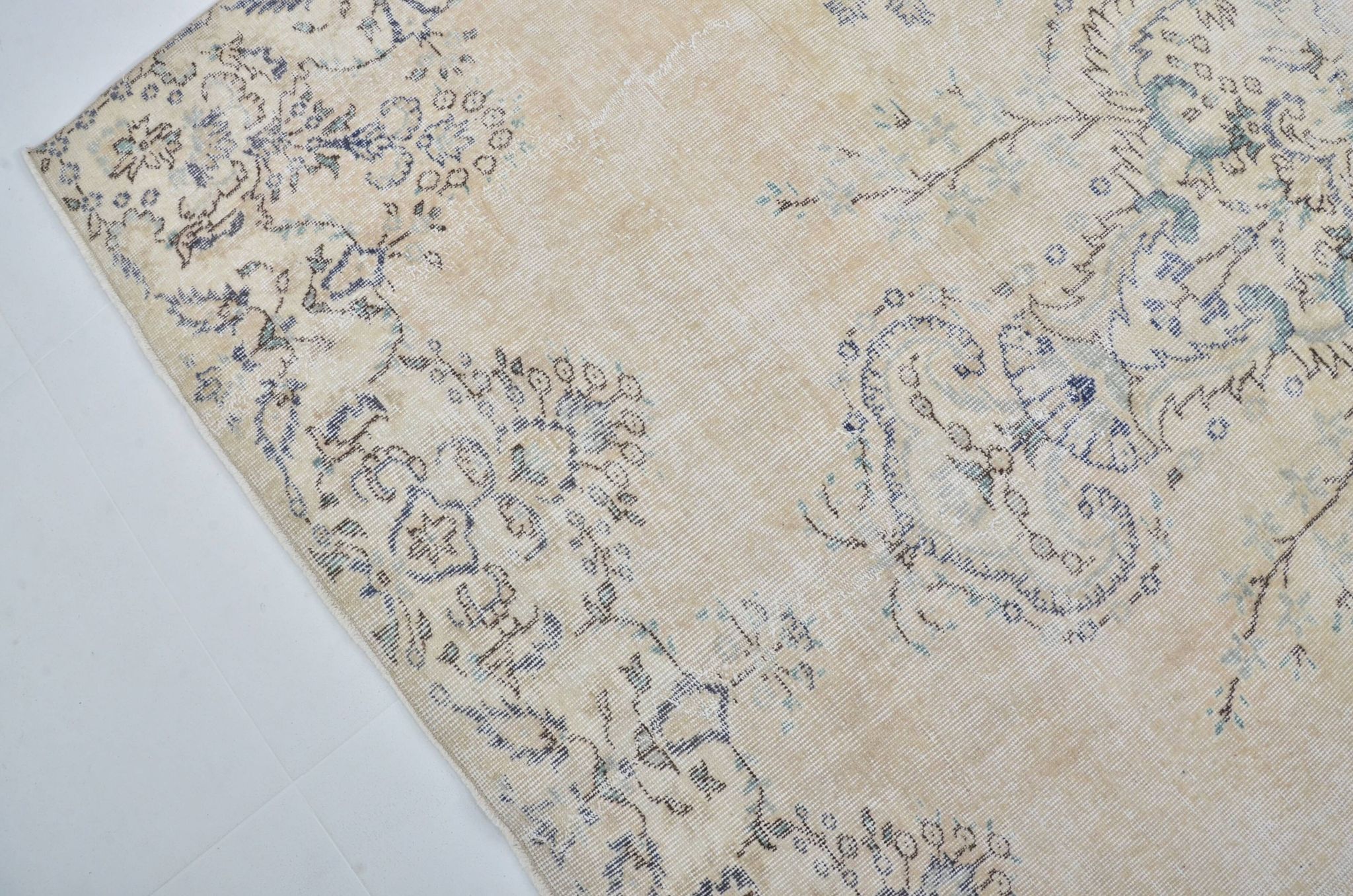 Turkish Oushak Handmade Carpet sku 3182