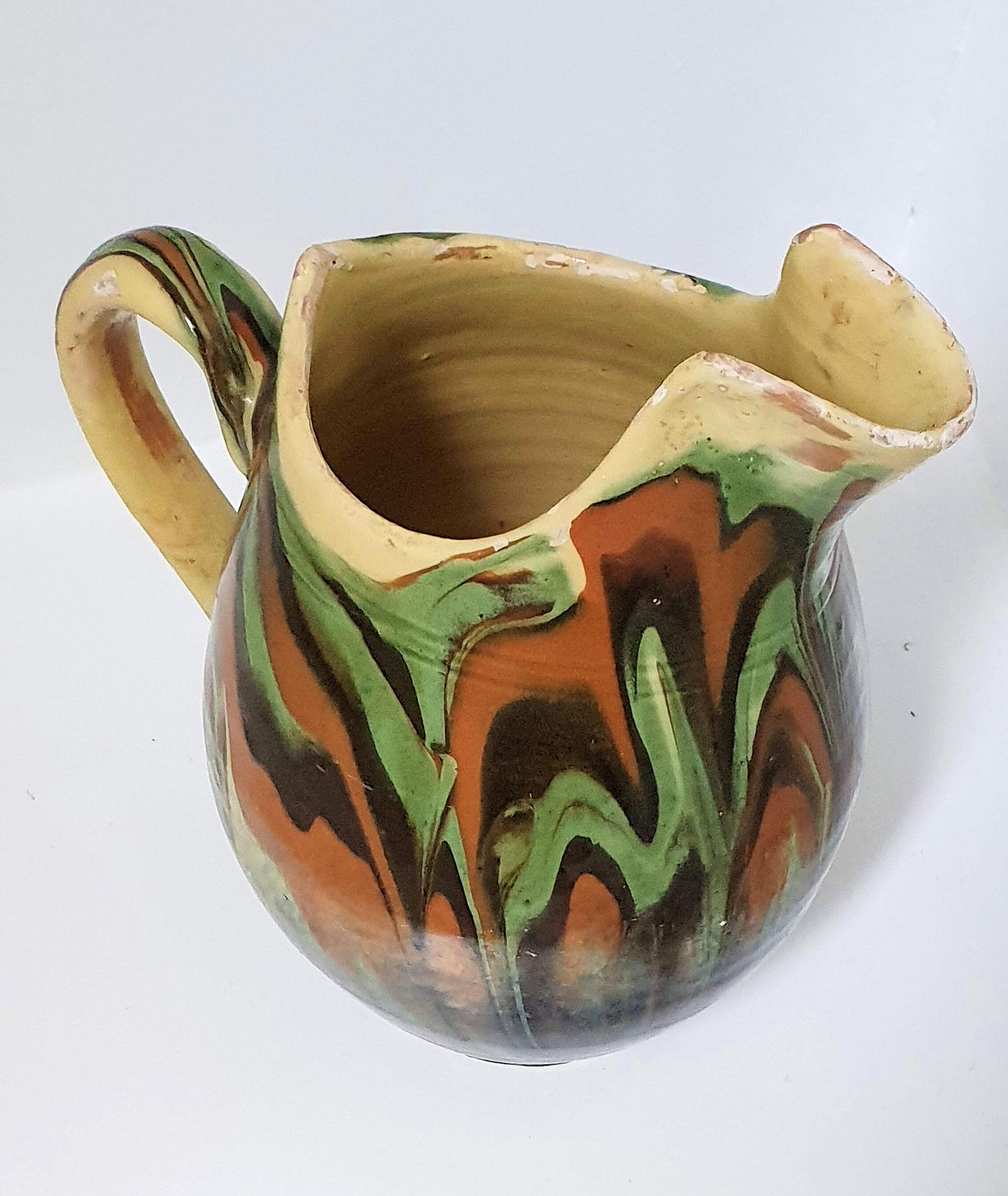 Savoyard rustic sandstone pitcher