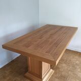 Solid wood table