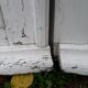 Oak arched bay window door H219xW267,5 small tiles