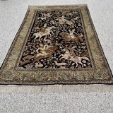 Ghoum silk carpet 104x162cm