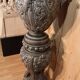 cache-pot and its column in faience attributed to Massier
