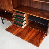 Bibliothèque, buffet danois en palissandre, années 1970