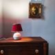 Vintage ceramic ball lamp