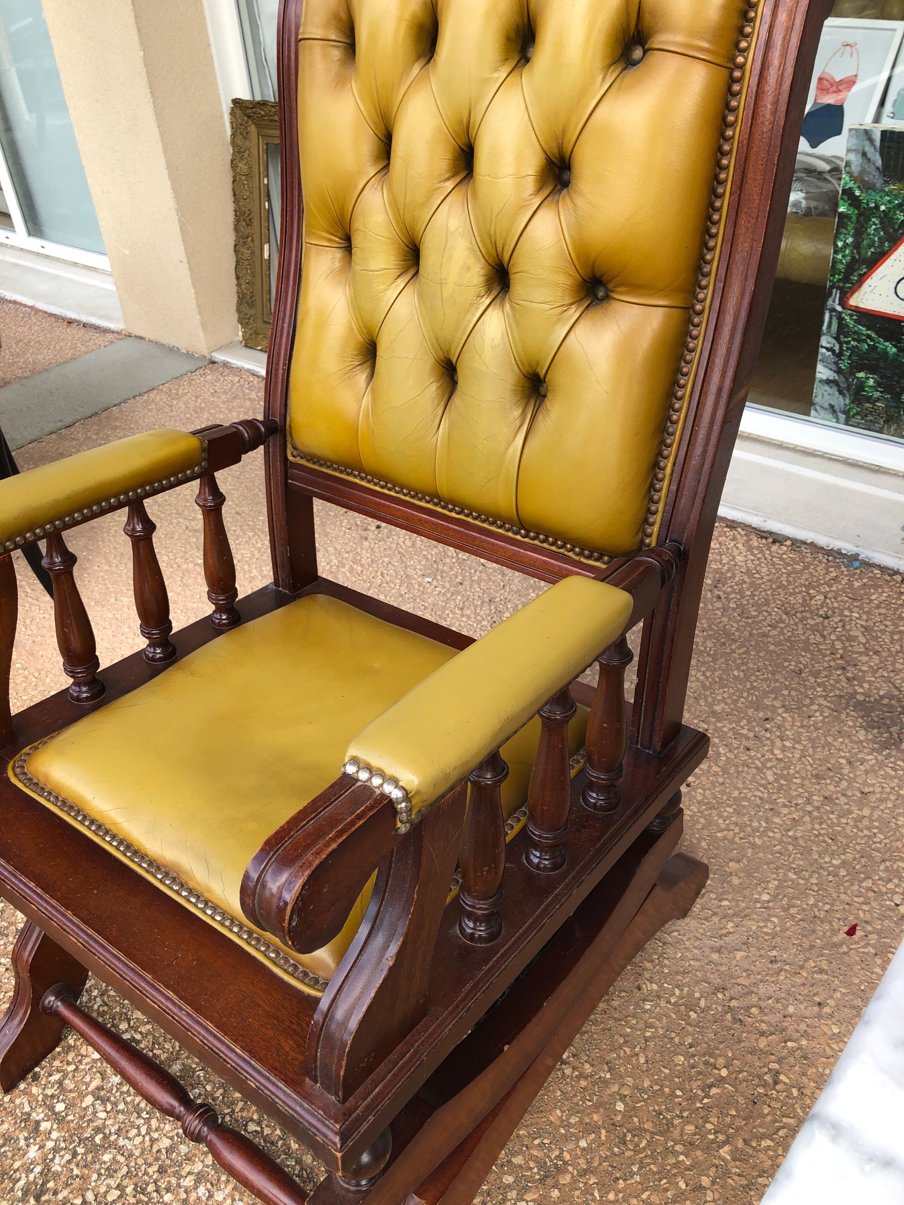 Rocking-chair chesterfield