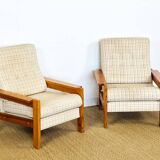Pair of vintage 1960s armchairs