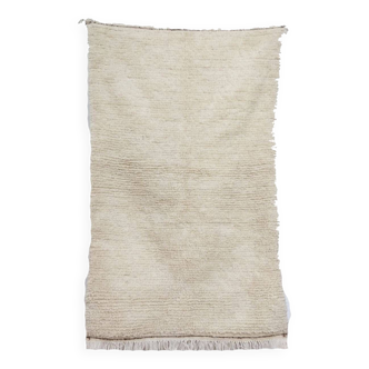 Handmade wool Berber rug 157 X 97 CM