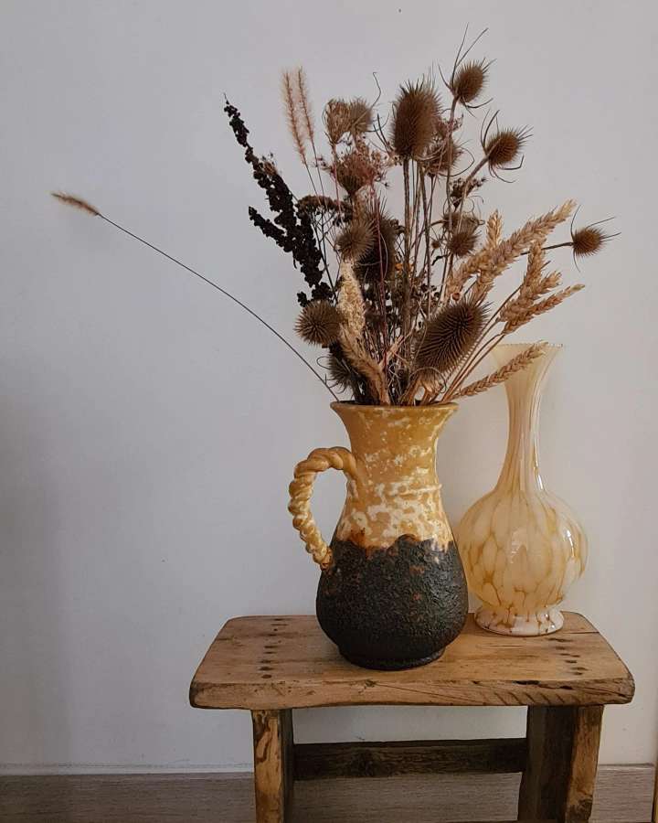 German pottery vase 60s