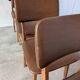 Vintage STOL Kamnik Dining Chair: 1970s Yugoslavian Mid-Century Leather Bis