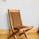 Scandinavian Vintage Folding Garden Chair for Children, Made in Denmark