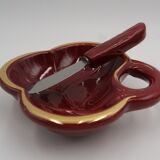 Butter maker and ceramic knife Poët Laval vintage