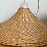 Vintage rattan pendant lamp