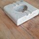 Travertine ashtray