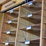 Roller Shutter Filing Cabinet from Jerry, USA, 1930s