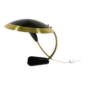 Brass & glass rare desk lamp 1950’s
