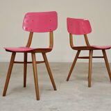 Pair of chairs by Ton Bystrice "Thonet"