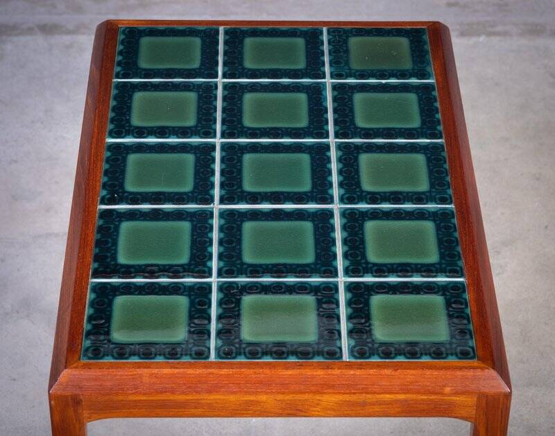 Nest of teak tables, 1960s, Set of 3