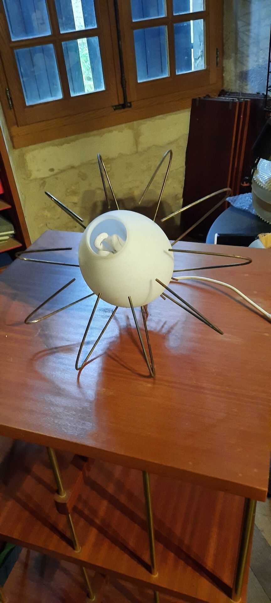 Vintage "spider" pendant lamp