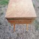 Wooden worker vintage compass feet