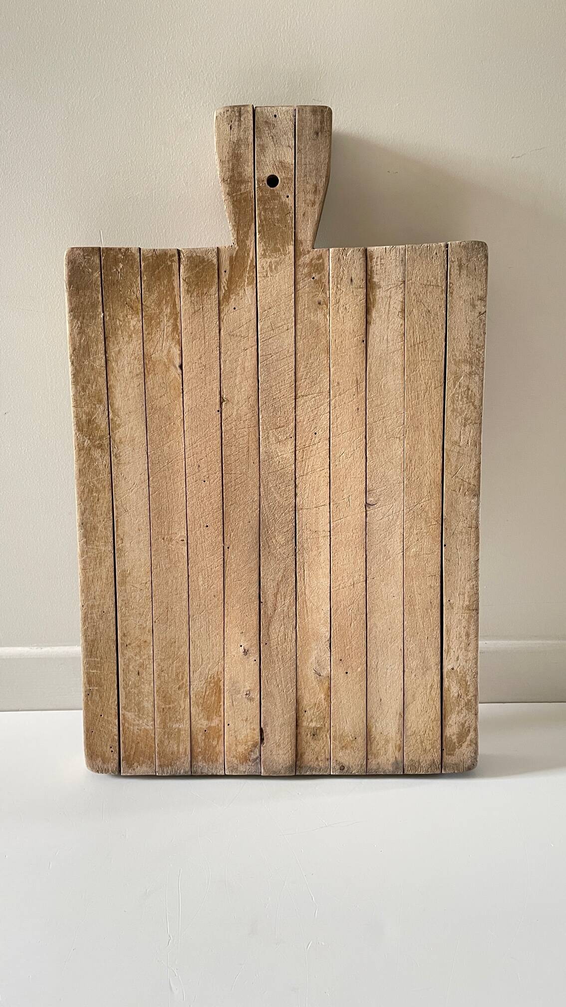Planche à découper XL bois vintage