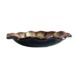 Flat cut in iridescent ceramic, vintage 50/60
