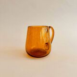 Biot glass pitcher