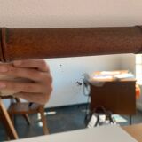 Bamboo barber mirror 43x55cm