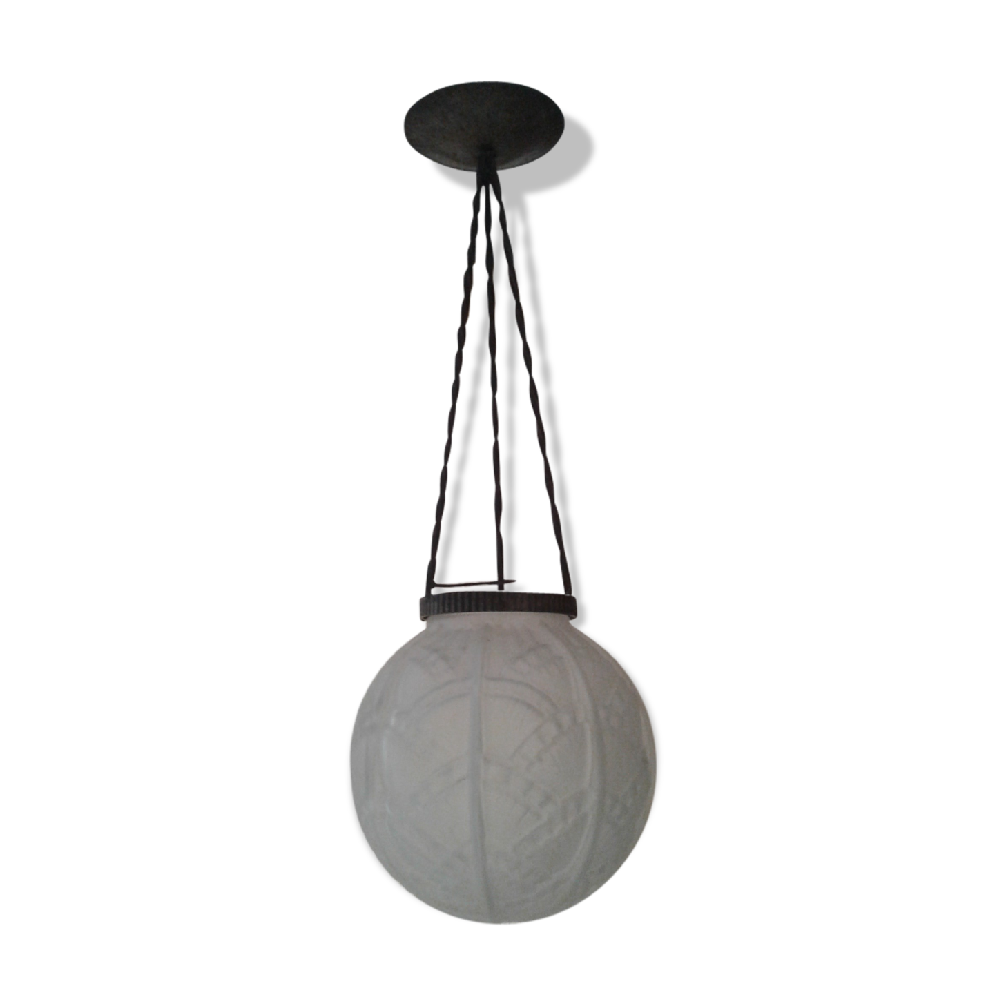 Art deco hanging lamp
