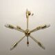 Mid century chandelier, 1970s