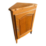Vintage oak corner unit