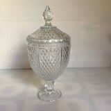 Large diamond-pointed sweet jar