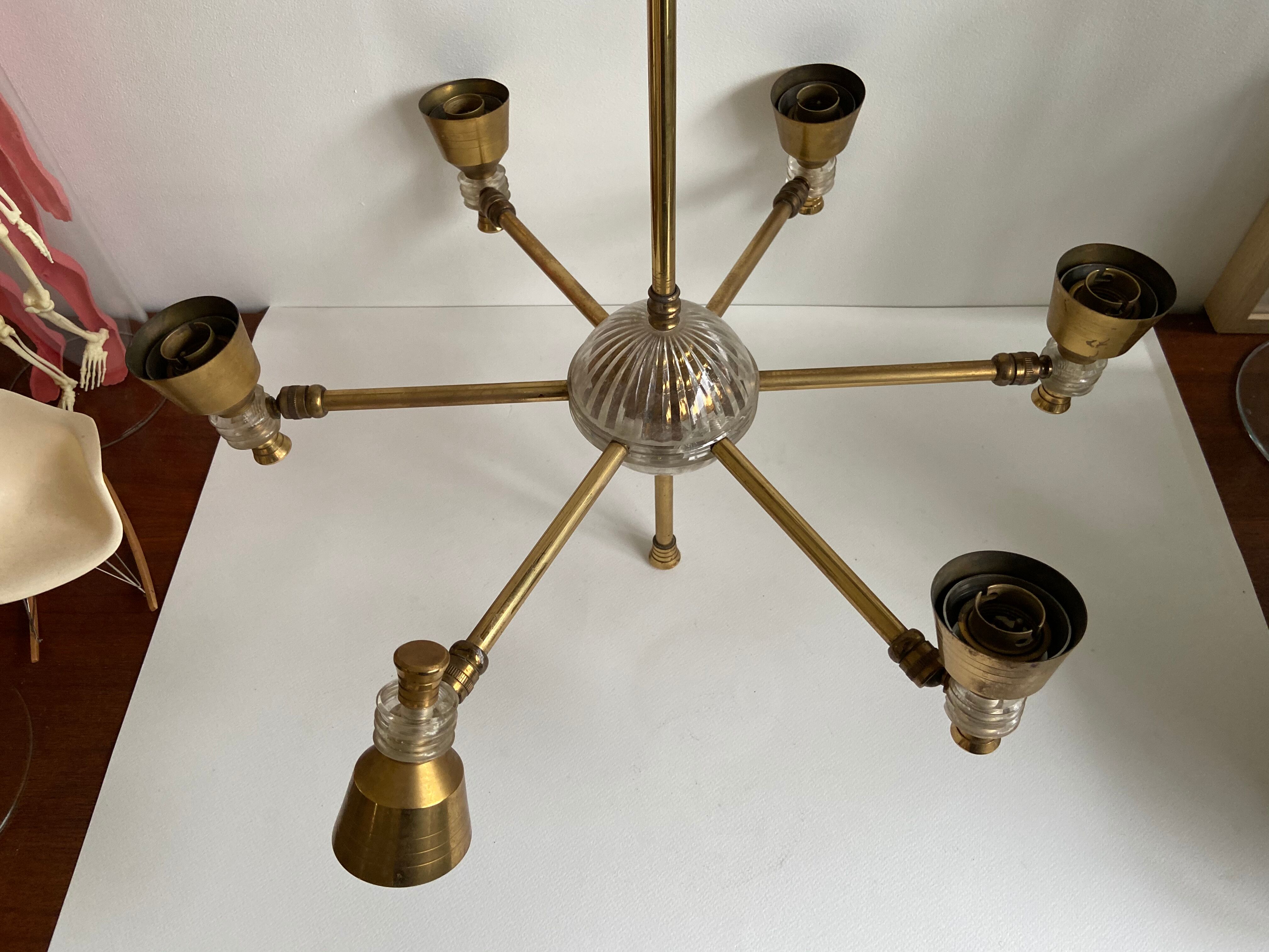 Sputnik ceiling light
