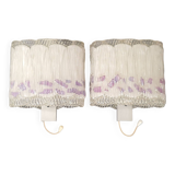 Pair of vintage wall lights 1960